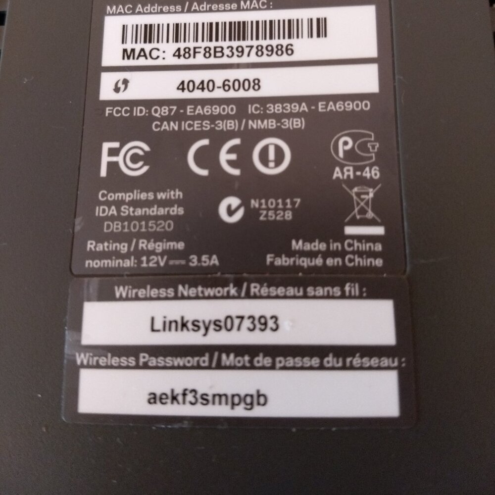 Linksys AC1900 Wi-Fi Wireless Dual-Band+ Router - Picture 4 of 5